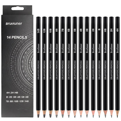 14/18/29/38/44/64 PCS Drawing Set Sketching Kit,Sketch Pencils Art Supplies with Graphite,Charcoal,Blending Tools & Accessori