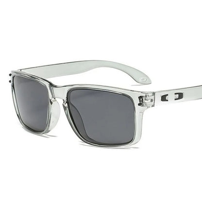 Men's Vintage-Inspired Fashion Glasses with Large Curved Frames - Perfect for Parties