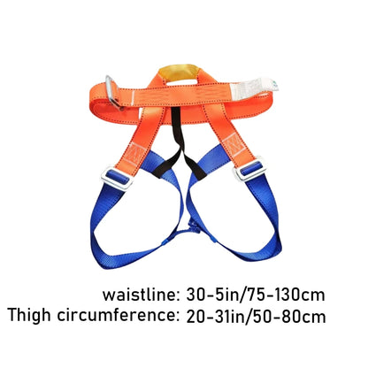 Rock Climbing Harness Lightweight & Ventilated for Sport Climbing Rappelling, UIAA/CE Certified, Adjustable Leg Loops