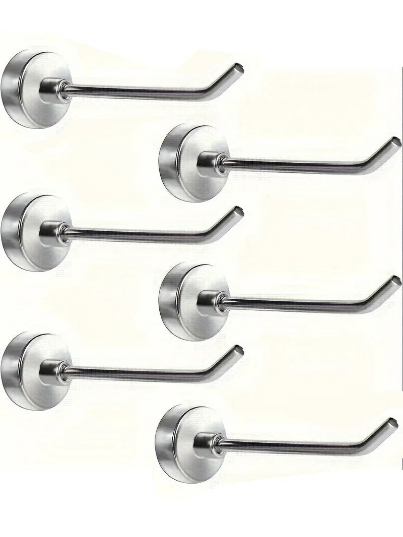 5pcs Magnetic Hook, Heavy Duty Magnet Hook, Magnetic Cruise Hook Hanging, Large Metal Magnetic Hook, Can Be Used For Grill, -