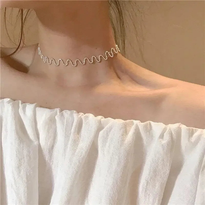 Vintage Butterfly Necklace Women Golden Stainless Steel Blade Snake Chains Aesthetic Charms Choker Women jewelry Gift To Muje