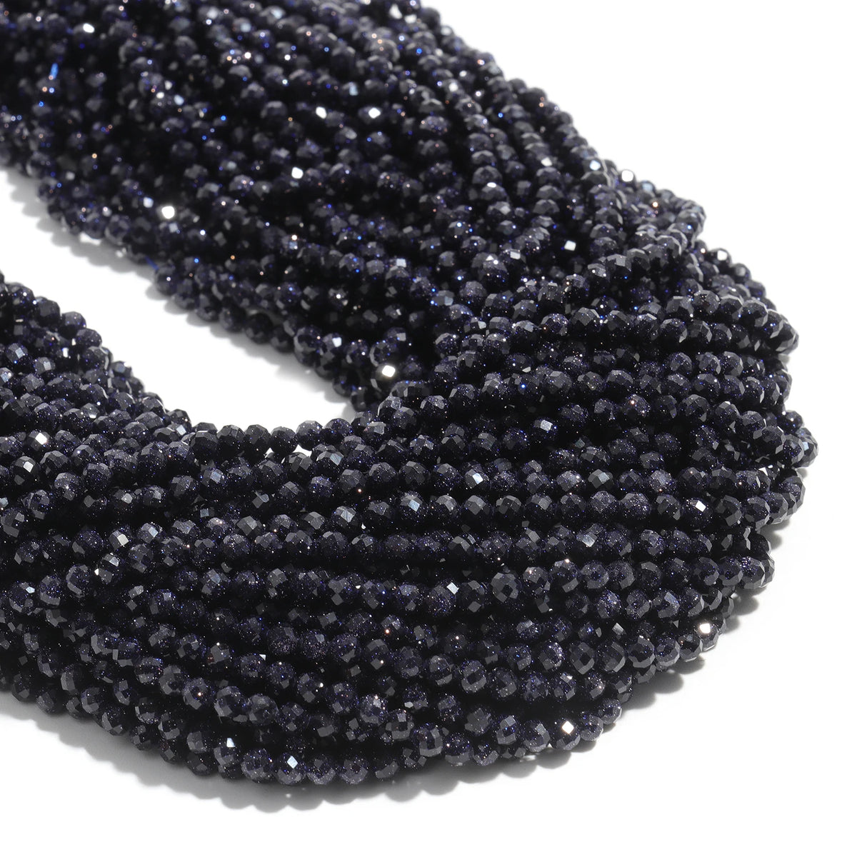 2 3 4mm Faceted Tiny Beads Natural Aquamarine Lapis Lazuli Tourmaline Amethyst Stone Beads for Jewelry Making Diy Accessories