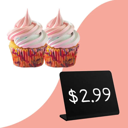 Store Shop Buffet Tags Display Stands Reserved Writing Stand Small Blackboard Signs Chalkboard Message Board Mini Chalkboard