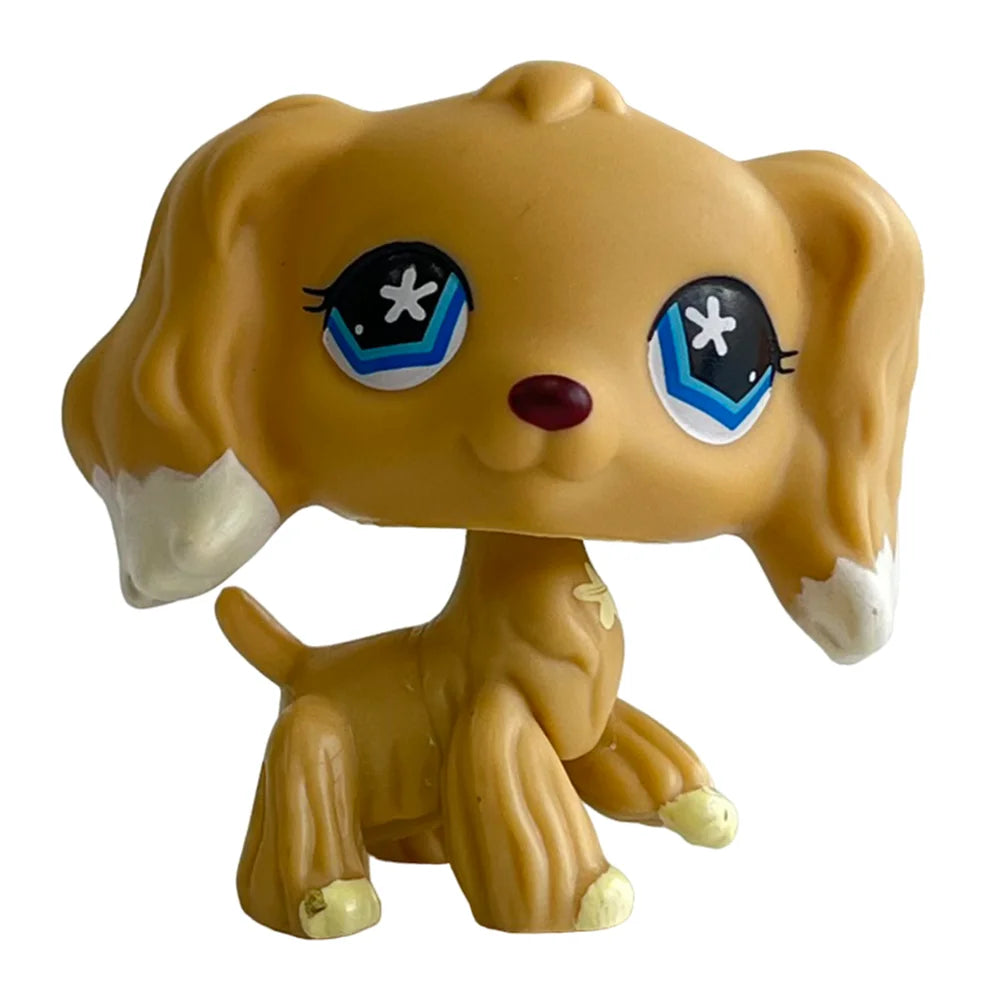 Rare Pet Shop LPS Toy Stands Short Hair Cat Original Kitten Husky Puppy Dog Fox Cute Animal Old Bobble Head Toy - 748