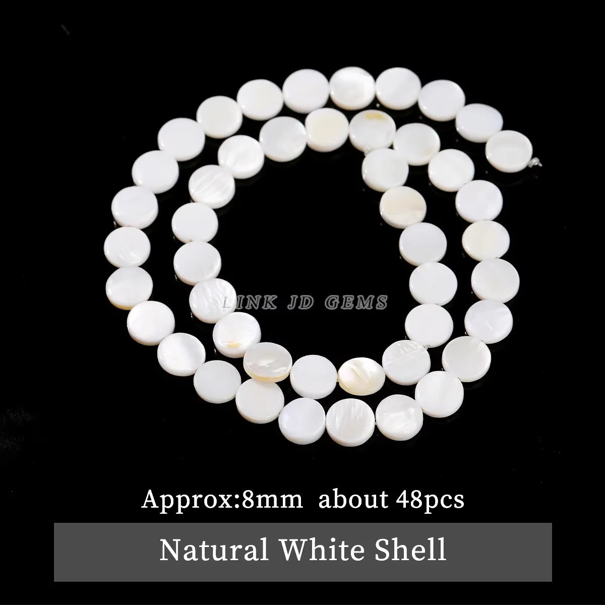 Natural Shell Beads Irregular Shape Smooth Beads Loose Spacer Bead For Jewelry Making Diy Earrings Necklace Accessory Finding