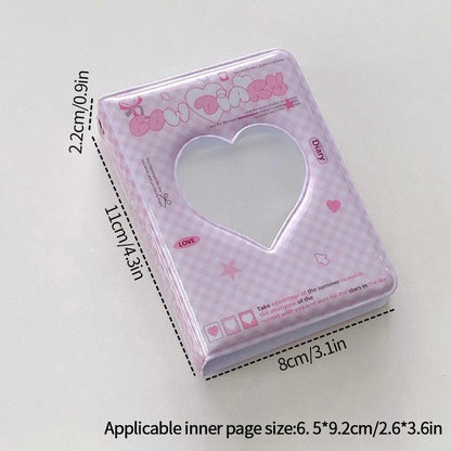 Kpop Photo Album Mini 3 Inch Album Photo Photocard Holder Idol Binder Photo Card Holder Card Collect Book Picture Protector 포
