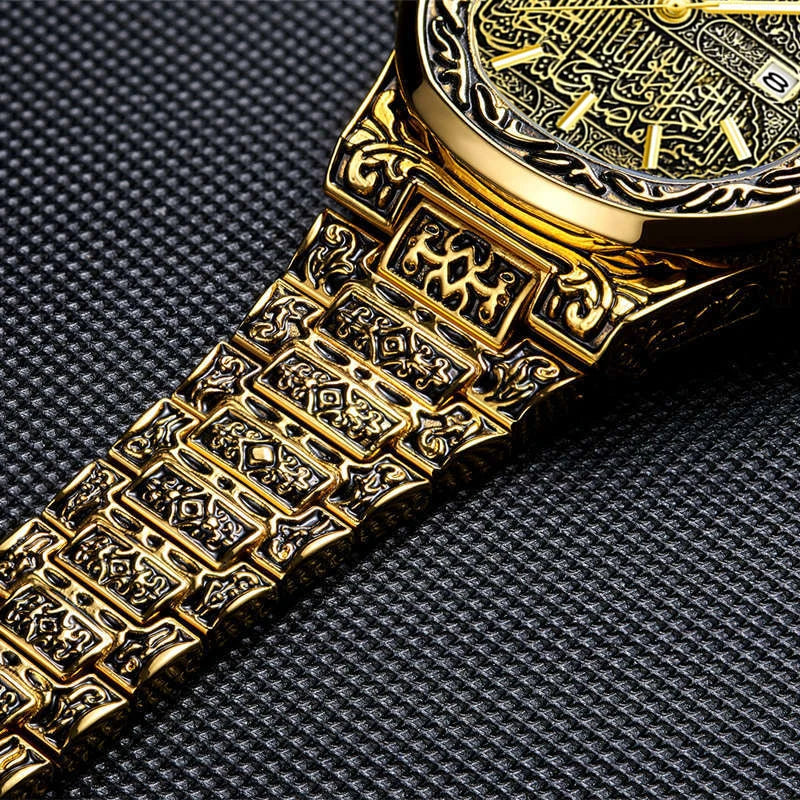 Vintage Men Quartz Watch Auto Calendar Specific Lines Stainless Steel Strap Wristwatch For Mans Analog