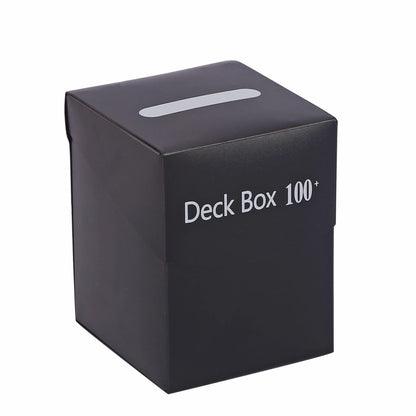 Deck Trading Cards Box for 100+ Game Baseball Card Storage Box Playing Card Carrying Case for Family Party Games Supplies - B