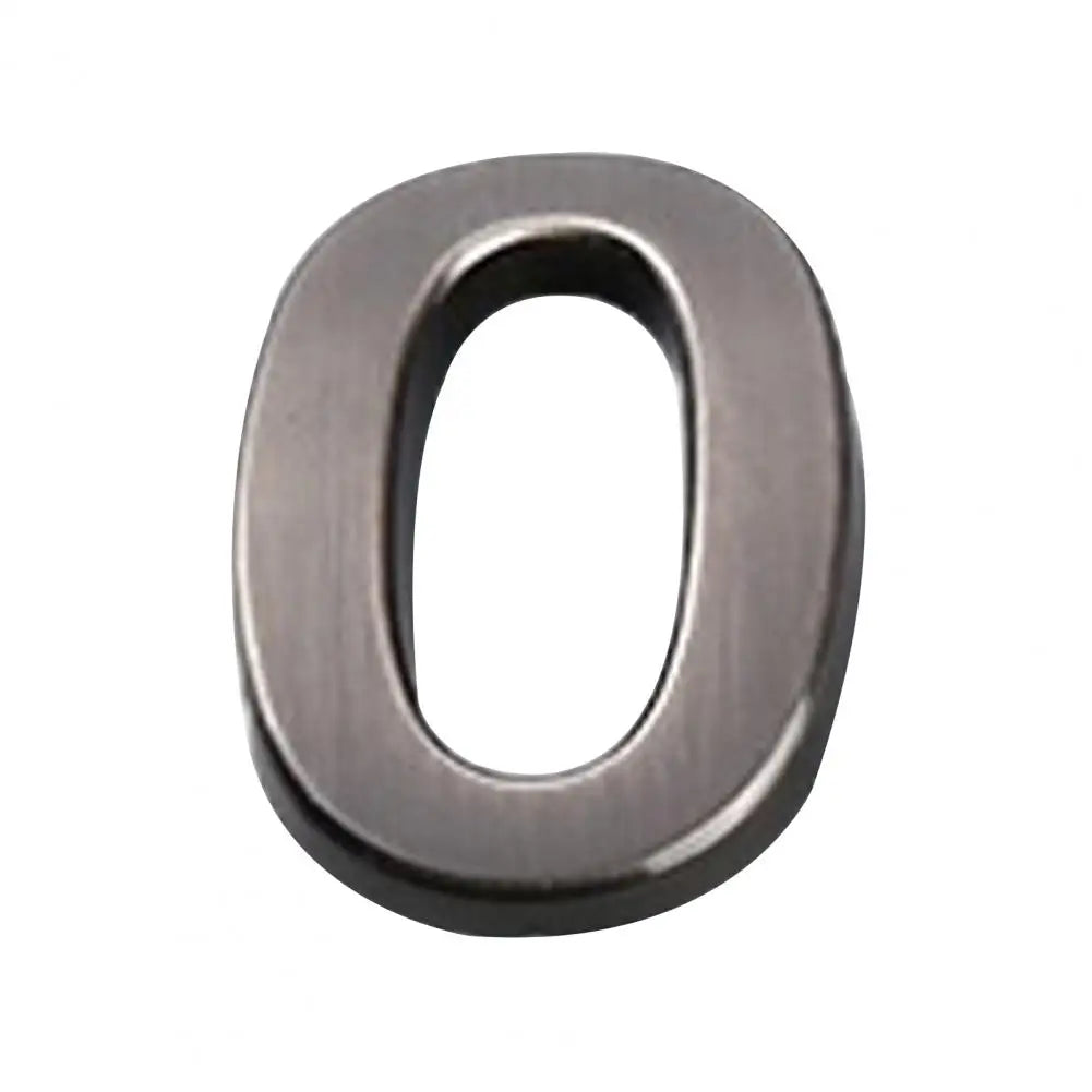 Address Number Good 0-9 3D Numbers Door Plaques 10 Styles Mailbox Number 0-9 Apartment Address Numbers Decor for Yard - 10