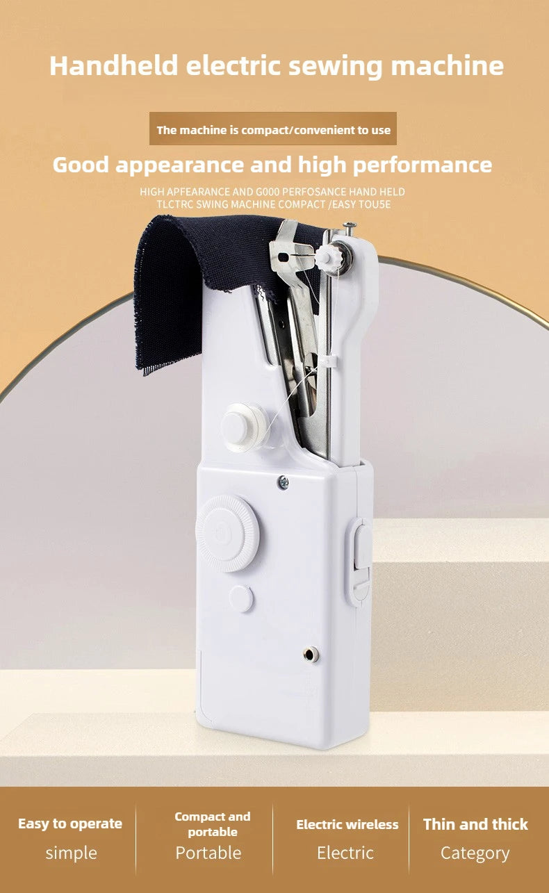 Sewing Machine Household Small Multi-Function Portable Mini DIY Manual Tailor Sewing Machine Manual Sewing Machine