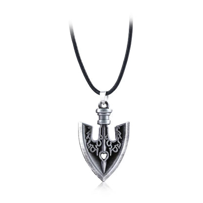 Anime JOJOS BIZARRE ADVENTURE Keychain Kujo Jotaro Arrow Metal Pendant Chain Choker keychain Charm Gifts Cosplay Jewelry - Ne