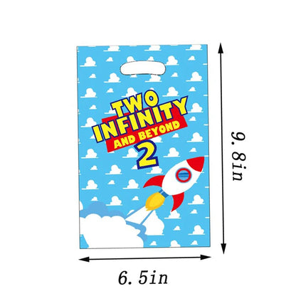 Toy Story Party Decoration Tableware Paper Plates Party Favors Gift Tablecloth BirthdayParty Supplies Toys Stamp Bracelet - 1