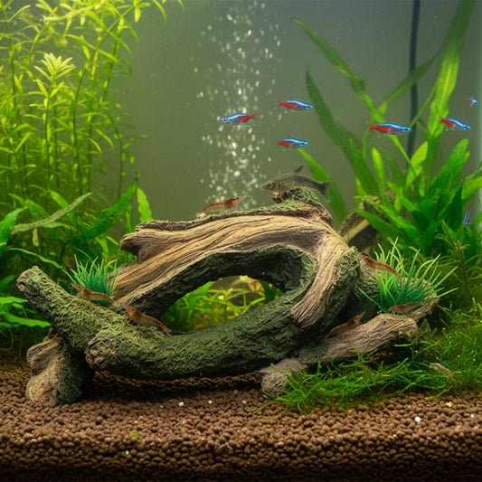 Aquarium Driftwoods Decor Tree Root Hideout for Fish and Shrimp Resting Spawning and Shelter Natural Durable and Corrosion
