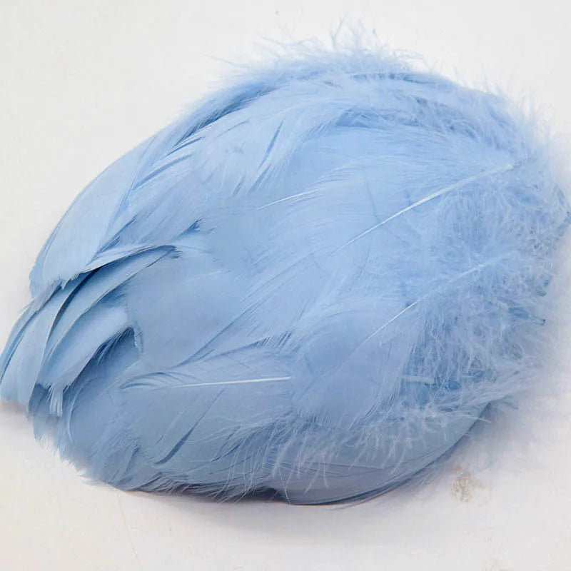Natural Goose Feathers Plumes 4-15cm Colourful Swan Feather Plume for Home Decoration Craft DIY Party Jewelry Decoration 3Siz