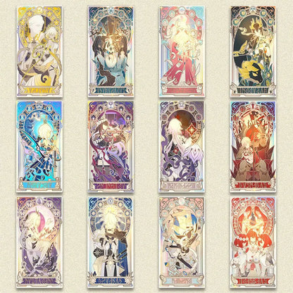 Honkai:Star Rail Chrysos Heirs Phainon Dang Heng 12Pcs Tarot Cards Lomo Card Photocard HD Album Photo Cards For Fans Collecti