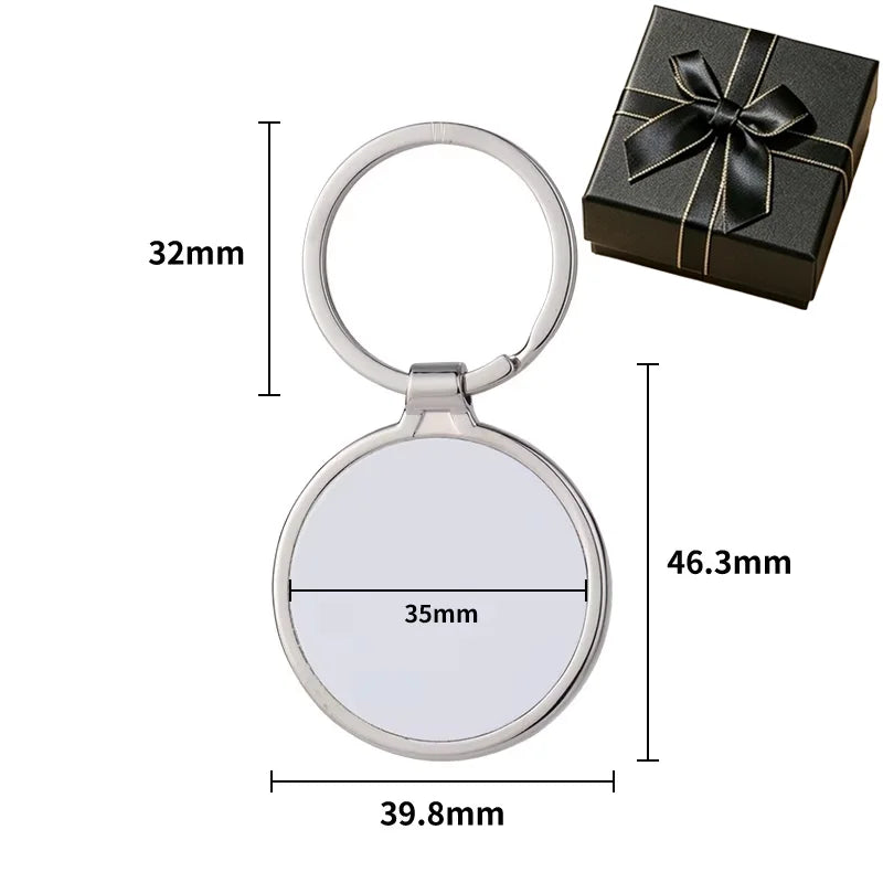 Custom Photo Keychain Personalized Picture Keyring, Custom Memorial Keepsake Souvenir Gift for Birthday Anniversary Daily Mem