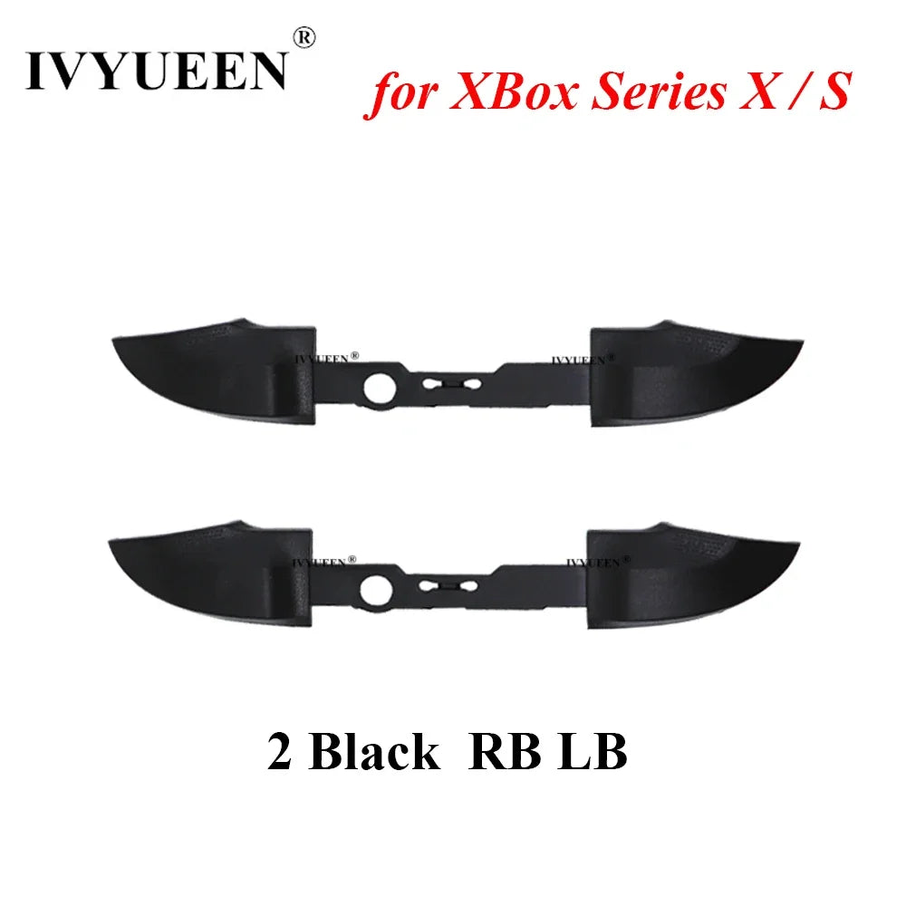 IVYUEEN for XBox Series X S XSS XSX Core Controller RB LB Bumper Button Mod Kit Middle Bar Holder Replacement Repair Parts - 