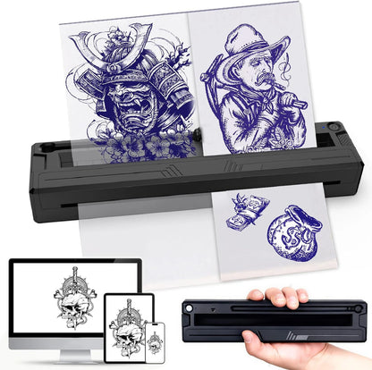 Tattoo Stencil Printer Wireless Tattoo Transfer Machine Thermal Stencil Transfer Machine PDF Photo Drawing Printing Copier