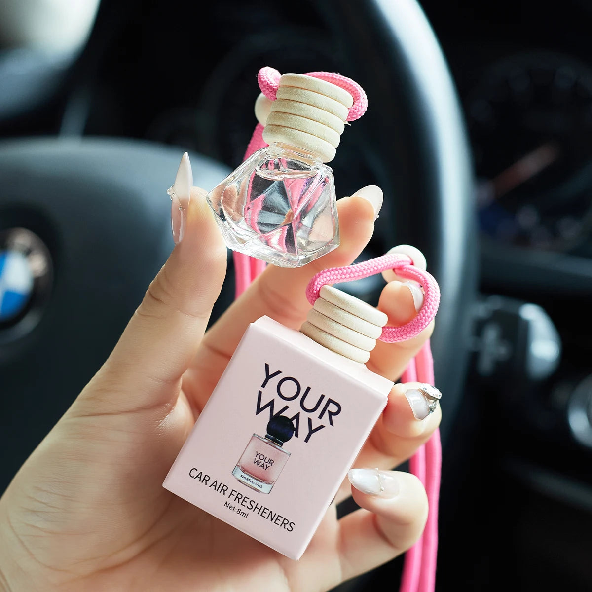 Perfume Car Perfume, a Car Fragrance Used for Car Interior Accessories, a Long-Term Car Air Freshener, Keep charming and Fres