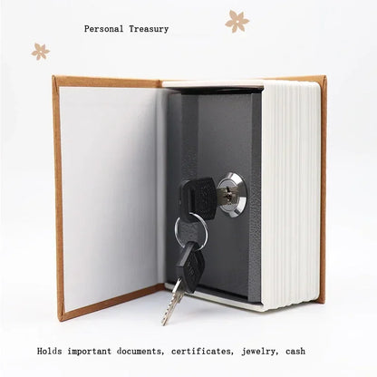 Dictionary Mini Book Safe Security Key Locker Money Hidden Secret Safe Key Safe Box Cash Money Coin Storage Jewellery Lock Bo