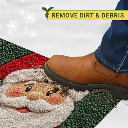 Christmas Door Mat Red Santa Claus Outdoor and indoor Gingerbread Man Carpet New Year 2026 Merry Christmas Home Decor Foot Ma