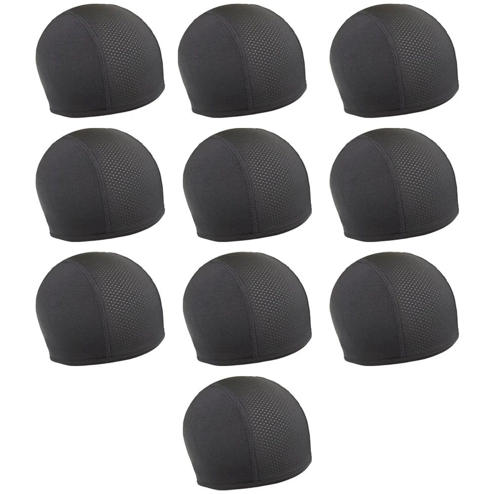 1/2pcs Motorcycle Helmet Inner Cap Hat Quick Dry Breathable Hat Racing Cap Under Helmet Beanie Cap Motocross Motor Helmet Hat