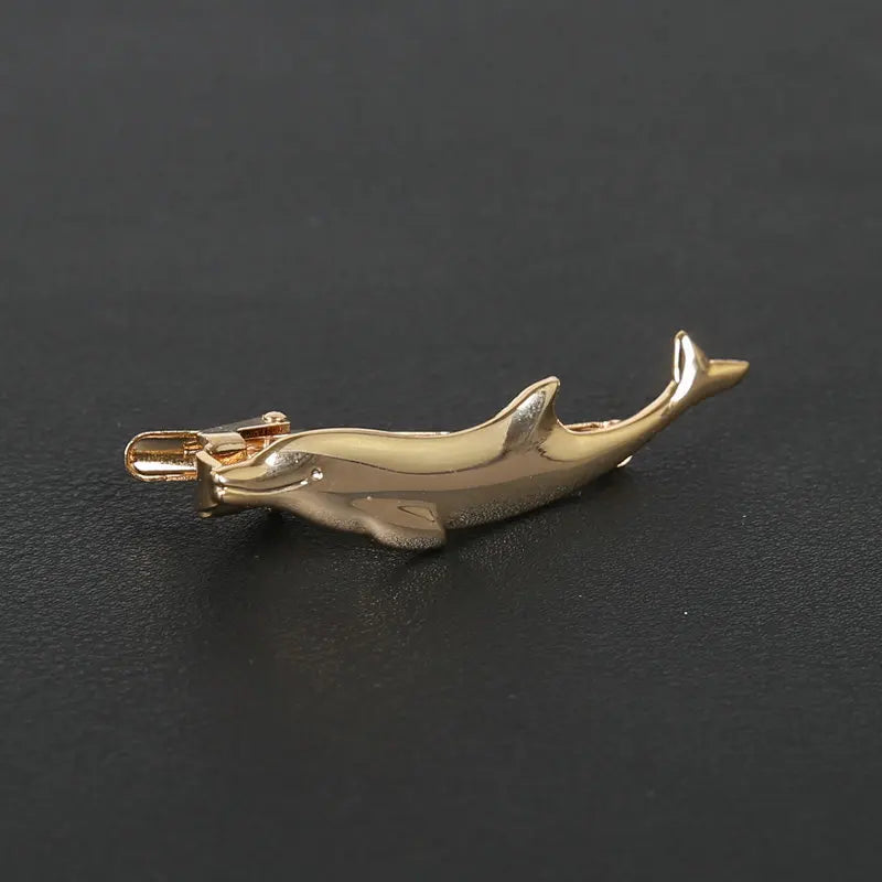 New Stainless Tie Clip For Men Classic Metel Tie Pin Copper Tie Bar Quality Enamel Tie Collar Pin Crystal Business Corbata