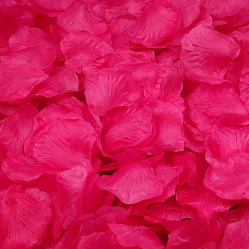 Multicolor Artificial Fake Rose Red Roses Silk Fake Flowers Petals for Valentine's Day Wedding Party Favors Romantic Decorati