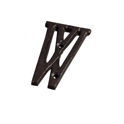 Antique Doorplate Address Numbers Apartment Street Address Plaque Retro Groceries Cast Iron Metal House Doorplate Letter Symb