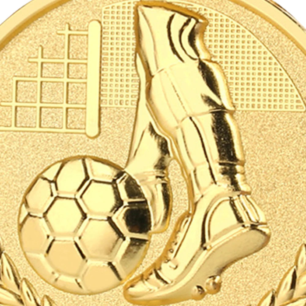 Gold Silver Bronze Medals School Sports Football Volleyball Competition Games Prize Trophy Commemorative Medal soccer trophie