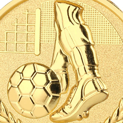 Gold Silver Bronze Medals School Sports Football Volleyball Competition Games Prize Trophy Commemorative Medal soccer trophie