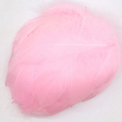 Natural Goose Feathers Plumes 4-15cm Colourful Swan Feather Plume for Home Decoration Craft DIY Party Jewelry Decoration 3Siz
