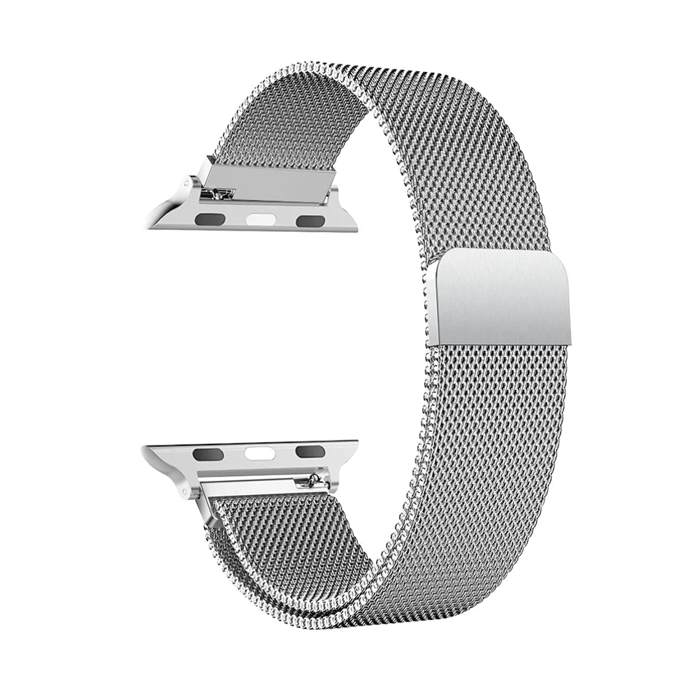 Milanese Strap For Apple Watch Ultra 2 3 49 46mm 42mm 44 40 45mm 41mm 38mm Bracelet For iWatch Series 11 10 9 3 6 5 SE 7 8 St