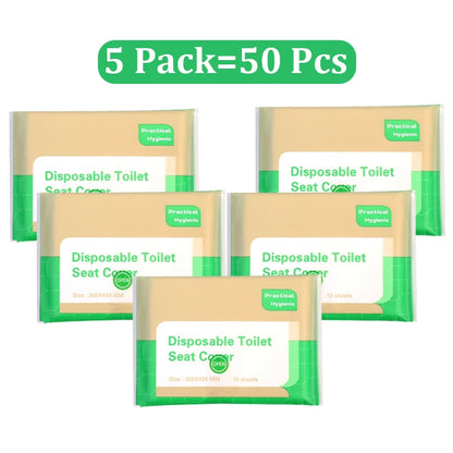 Portable Disposable Toilet Seat Cover Travel Camping Hotel Bathroom Accessories Degradable Waterproof Soluble Water Toilet Ma