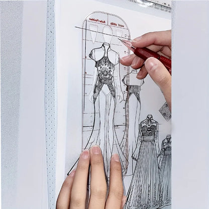 Fashion Technology Human Body Template Ruler - Skill Competition Edition