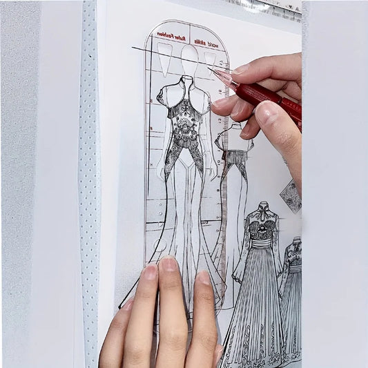 Fashion Technology Human Body Template Ruler - Skill Competition Edition