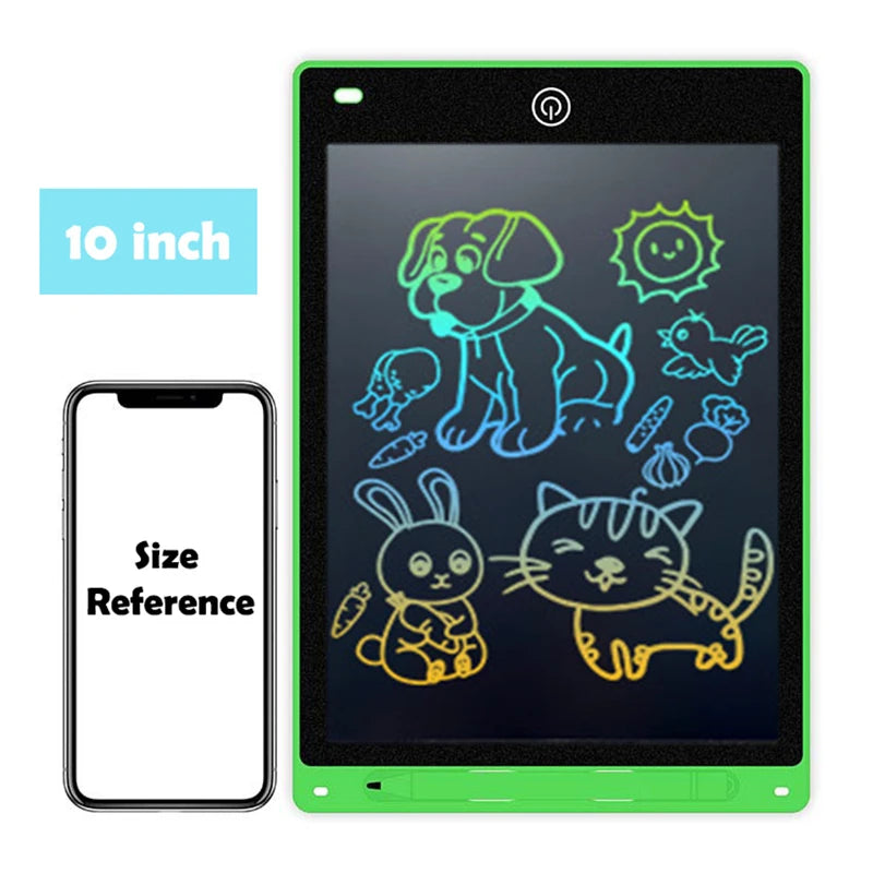 LCD Writing Tablet, Electronic Doodle Pad, 8.5 Inch Colorful Drawing Board for Kids, Eye Protection, Toys for children