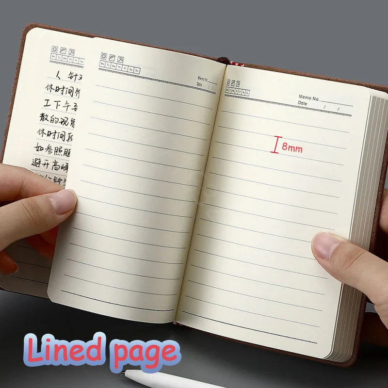 Notebooks A6 360P Lined/Blank Page Diary Planner Journal Notepad Stationery For Office School Supplies Bullet Sketch Agenda 2