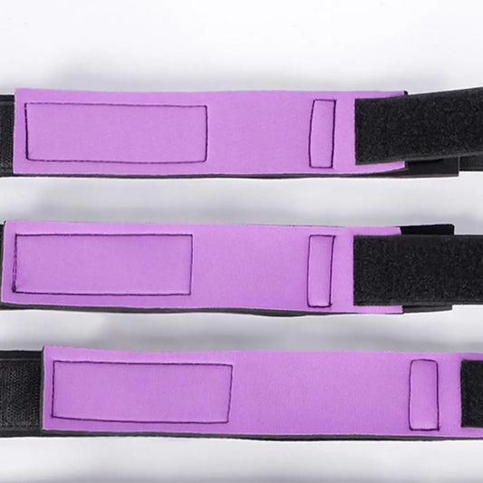 Adult SM Sex Restraint Handcuffs Slave Tools Bdsm​ No Vibrators Sexy Wrist To Ankle Cuffs Open Leg Hand Toys Bondage For Coup