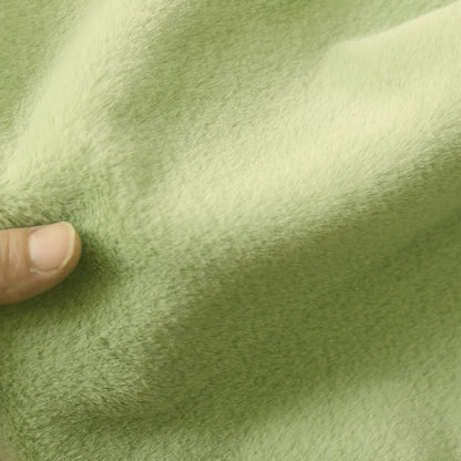 DIY 5MM Plush Fabric Encryption Thickening fabric solid Solf Atrtificial Fur Patchwork bags Doll clothing Decoration material