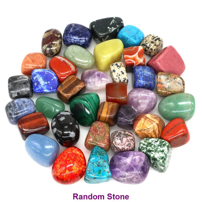 Natural Tumbled Stones Healing Crystal Reiki Quartz Gems Bulk Ore Gravel Energy Mineral Specimen Tank Aquarium Garden Home De