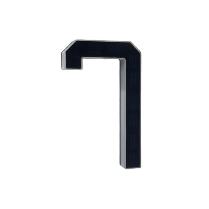Personalized Solar Powered Address Number Waterproof Modern Address Number for Outside House Light Up Courtyard Hotel Bar - 7