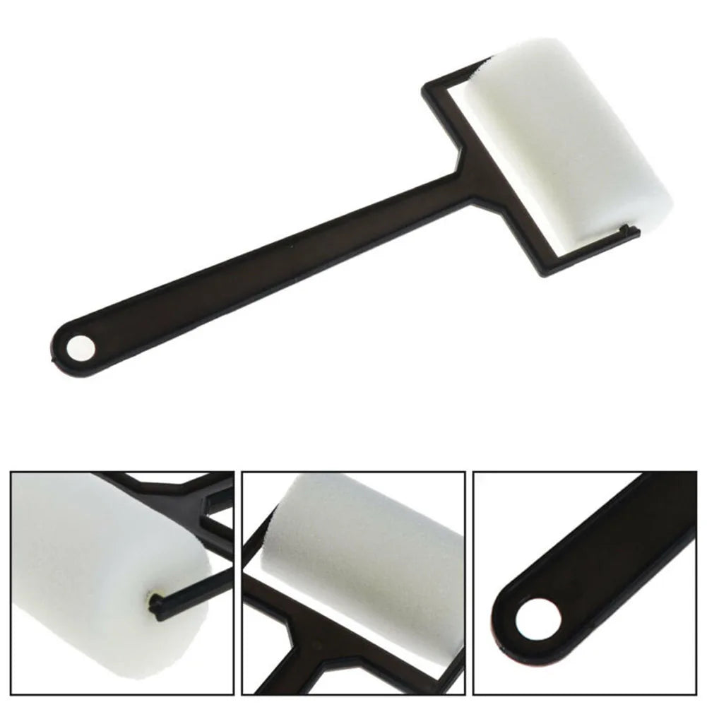 3pcs Craft Tool White Sponge Brush Foam Painting Roller Brush For Children Draw Craft Tool Decorative Supplies