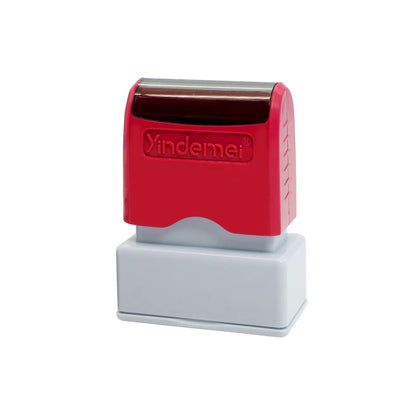 Custom Teacher Name Ink Stamp Signature Calligraphy Selfing-Inking Personalized Letter Stamp For School Student Child - red s
