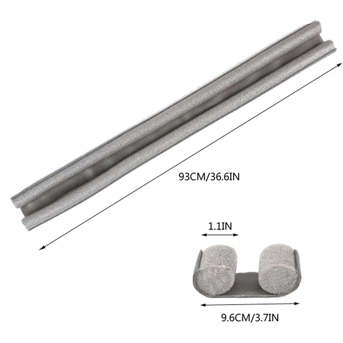 Door Draft Stopper 36inch Under Door Draft Noise Blocker Window Breeze Blocker Adjustable Door Sweeps Draft Seal Window Seale