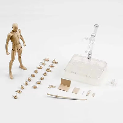 Artists Manikin Action Figure Drawing Model for Sketching Painting Drawing Human Mannequin Body Kun Doll Male Action Figure -