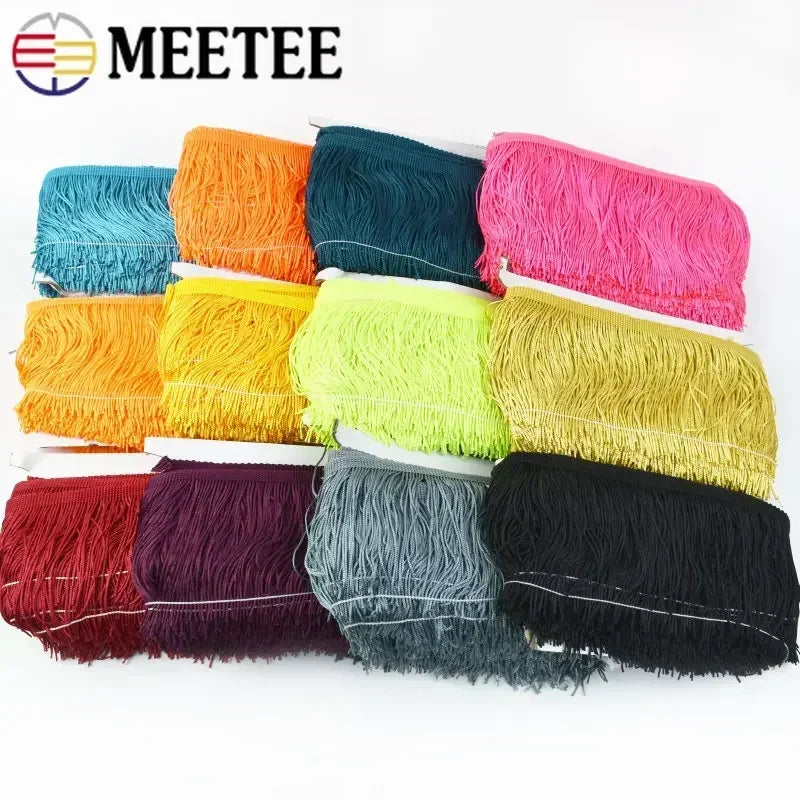 Lace Ribbon, Polyester Tassel Fringe Trim, Decorative Sewing Accessory, Lace Runner for Events, DIY Craft Project Supplies