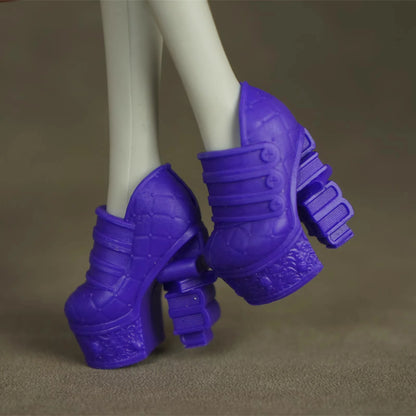 Colorful Monster Doll Boots Novelty Sandals 1/6 Scale Doll Shoes Accessories for Doll Decorations - NO.13