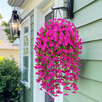 1/2Pcs Artificial Flowers Vine Morning Glory Wedding Bridal Home Room Table Festival Decor Outdoor Yard Garden Arch DIY Gift 