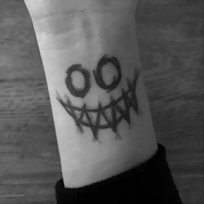 Clown Tattoo Template DIY Body Painting Template, Party, Family Tattoos and Role Playing, Festival Costume and Party Decorati